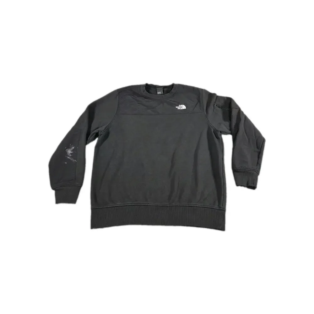 The North Face Men’s Size L Black Crew Neck Pullover Sweatshirt C2